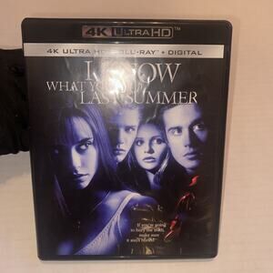 I Know What You Did Last Summer  4k Ultra HD + Blu-Ray
